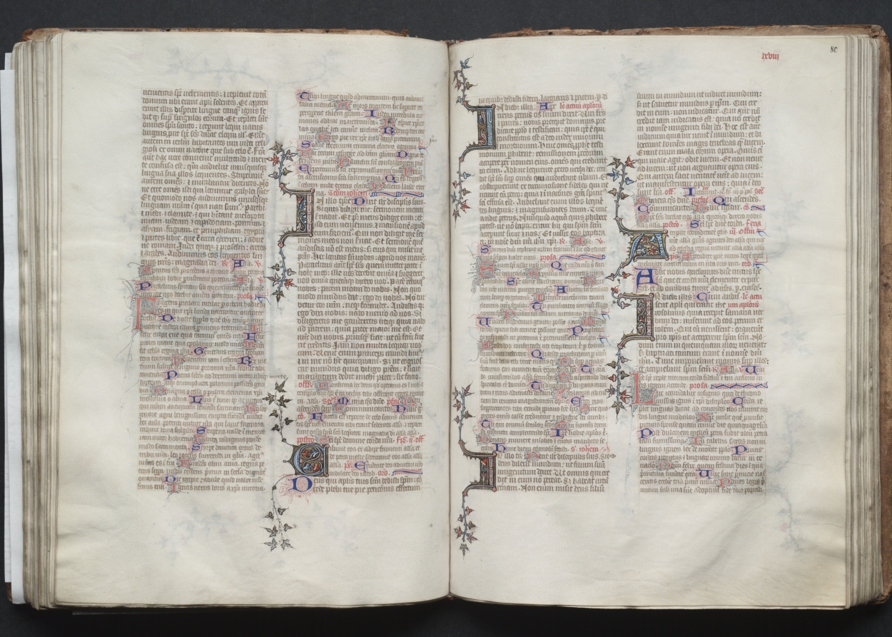 The Gotha Missal:  Fol. 79v, Text