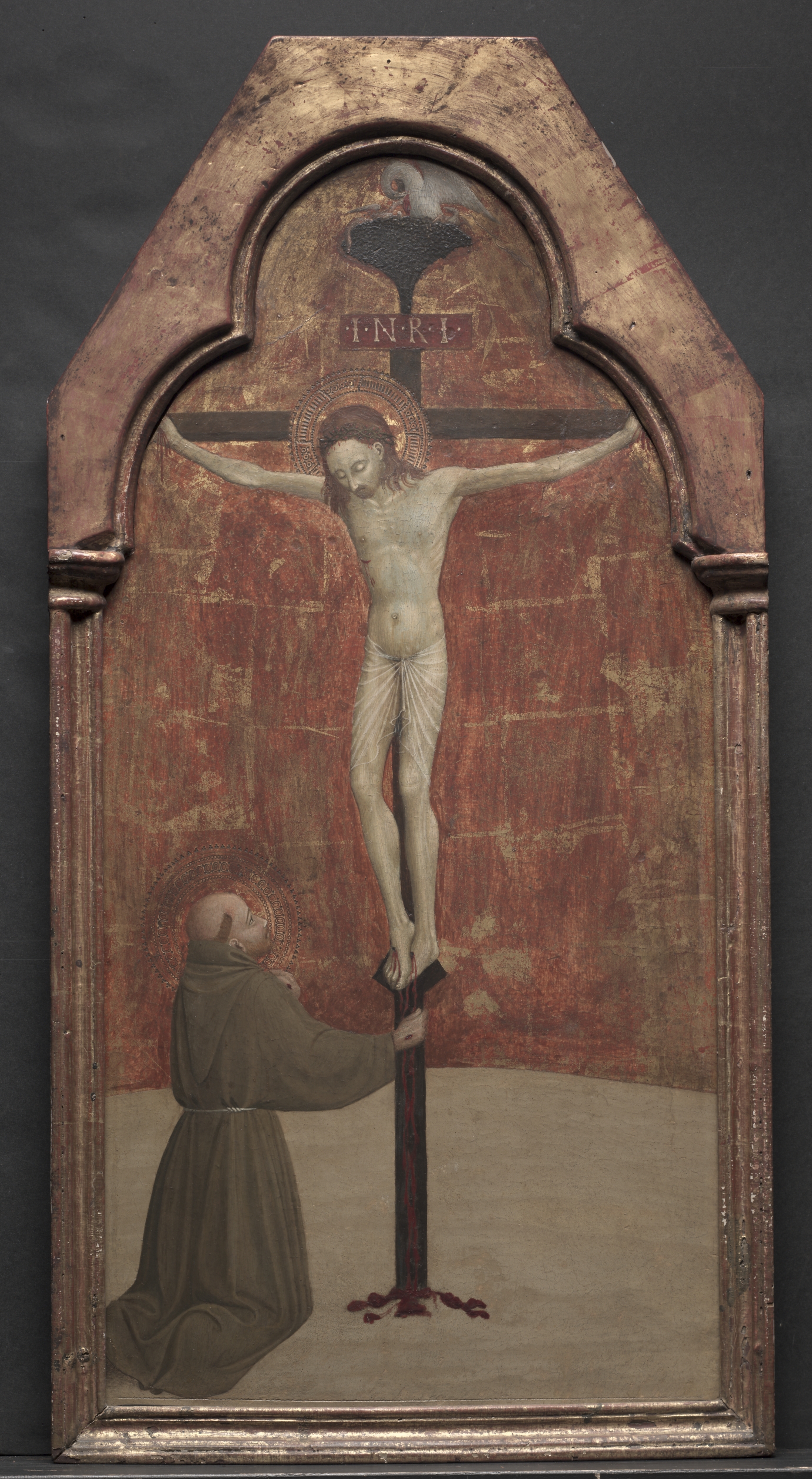 Photo of collection object St. Francis Kneeling before Christ on the Cross