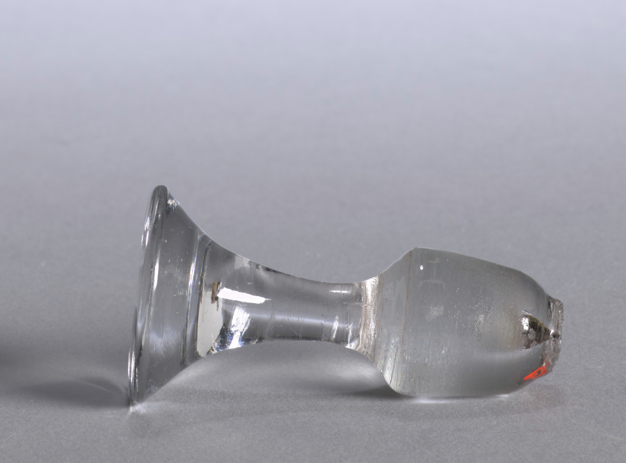 Cruet (Cruet Stopper) by Héraud- LeRoy Factory, The Cleveland Museum of Art