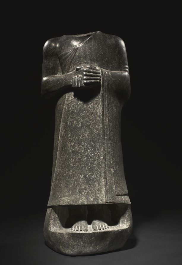 Statue of Gudea by Unknown Artist (-2144), dolerite at Cleveland Museum of Art