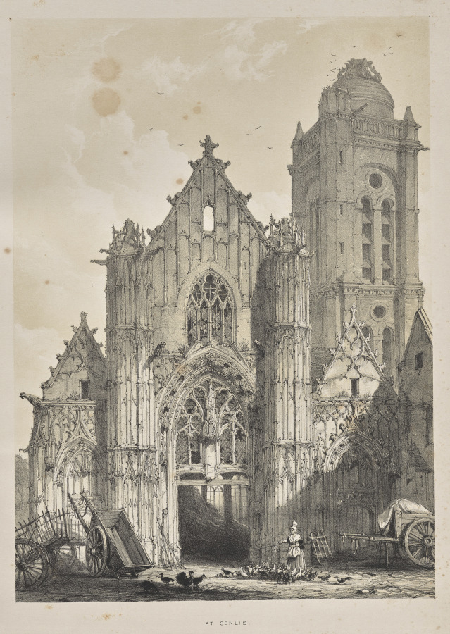 Architecture of the Middle Ages:  At Senlis