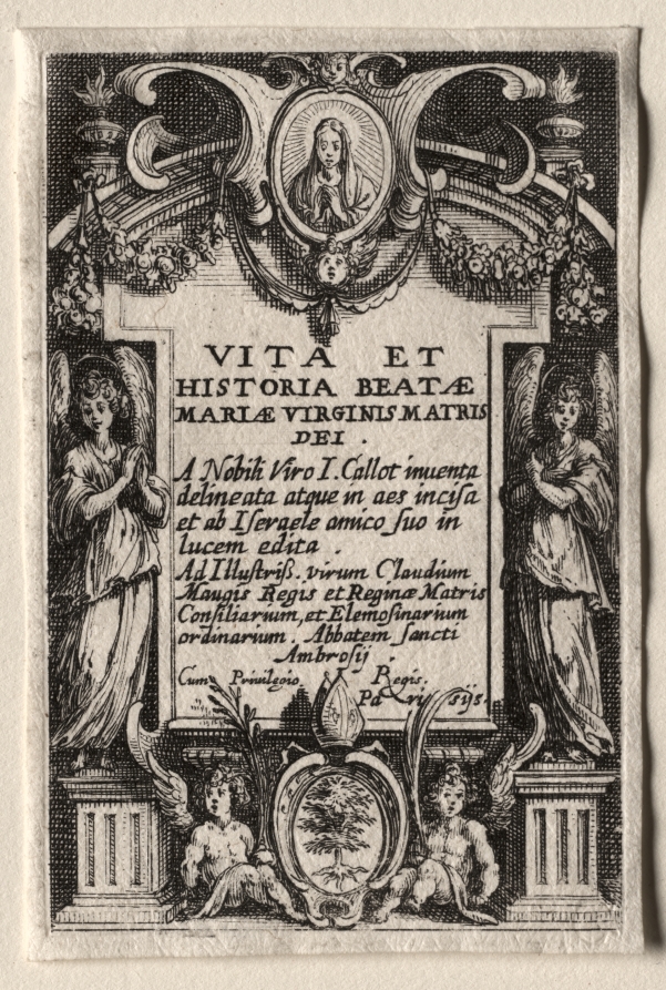 The Life of the Virgin:  Frontispiece