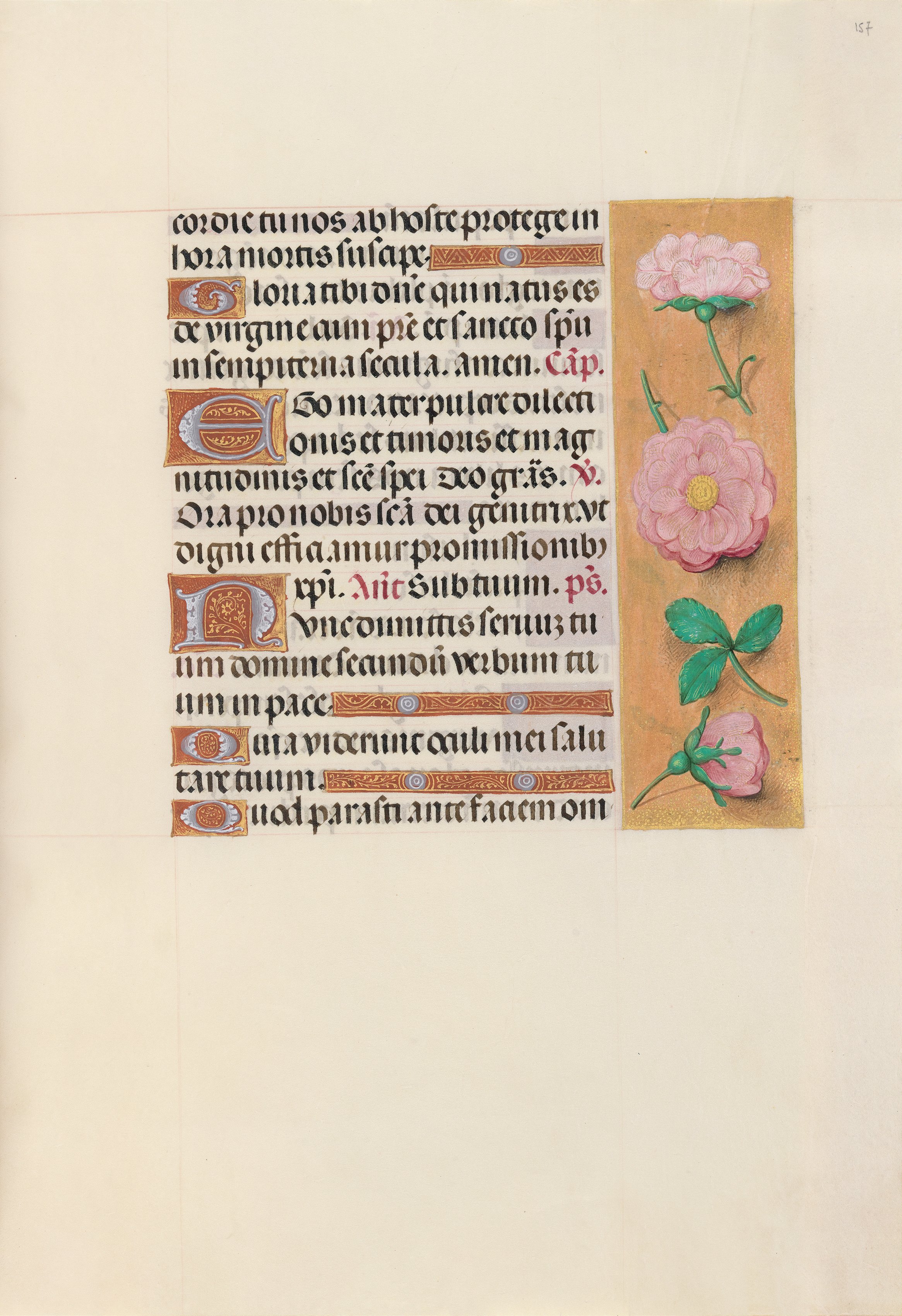 Hours of Queen Isabella the Catholic, Queen of Spain: Fol. 157r