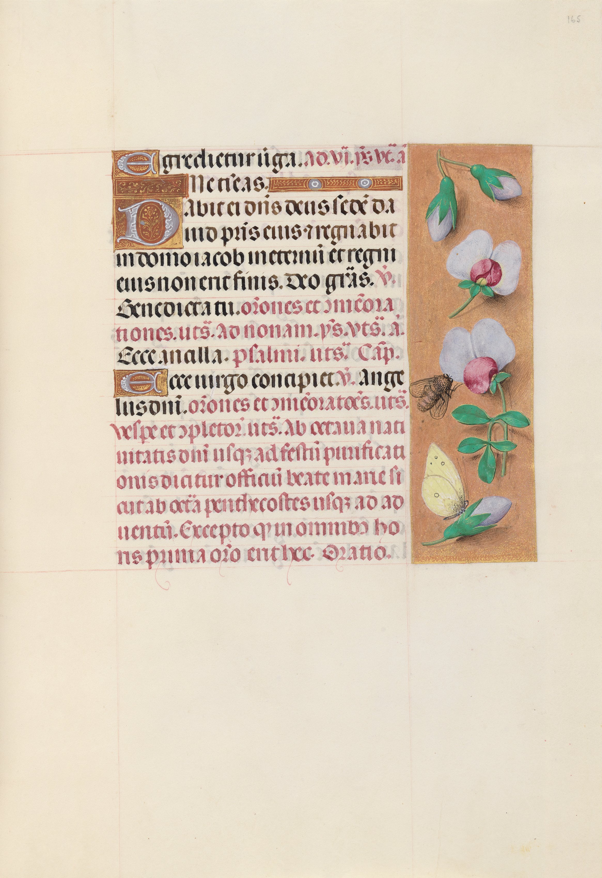 Hours of Queen Isabella the Catholic, Queen of Spain: Fol. 165r