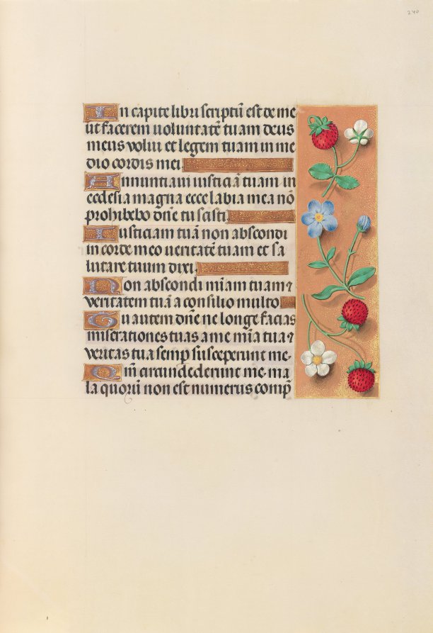 Hours of Queen Isabella the Catholic, Queen of Spain:  Fol. 240r