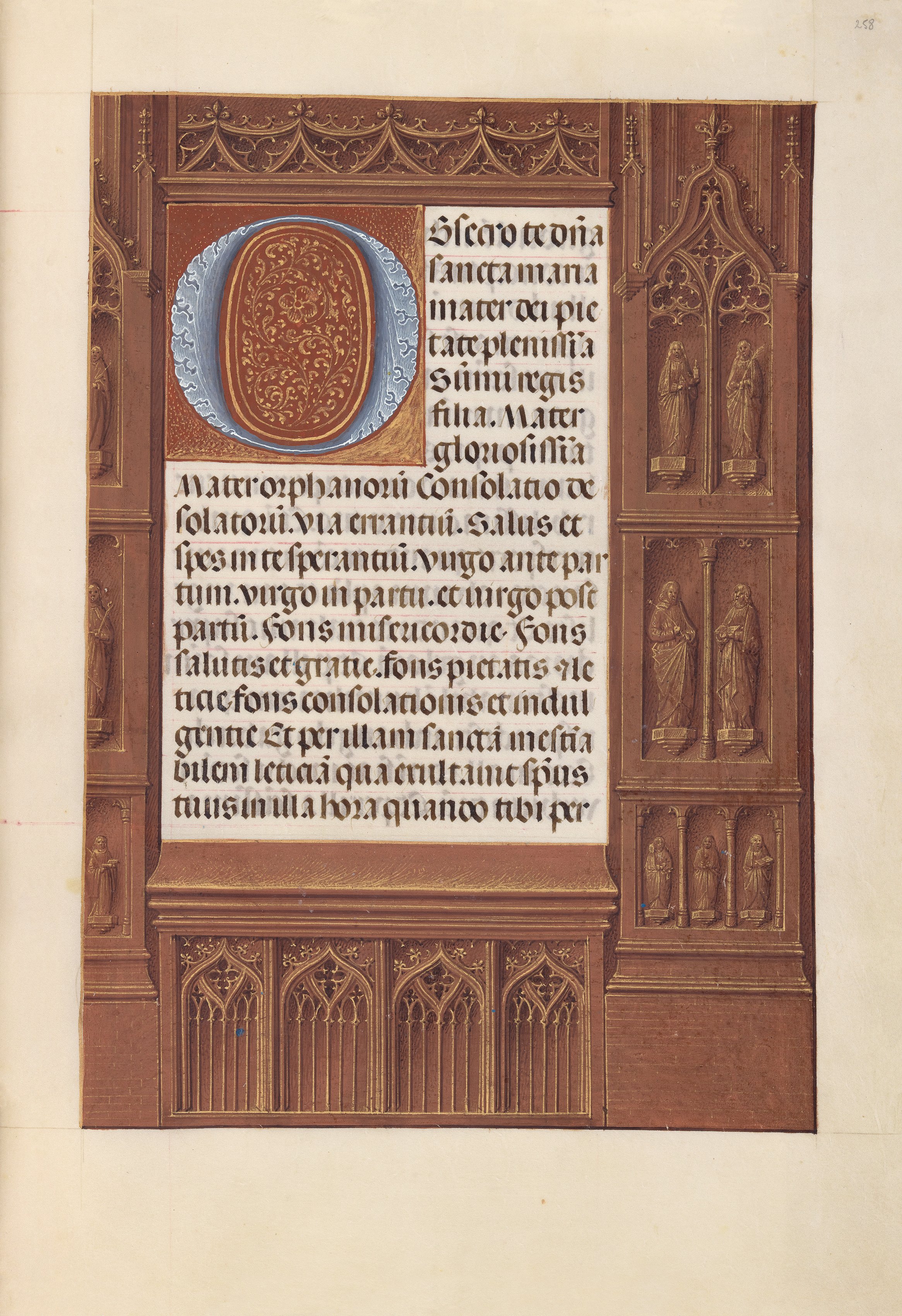 Hours of Queen Isabella the Catholic, Queen of Spain: Fol. 258r