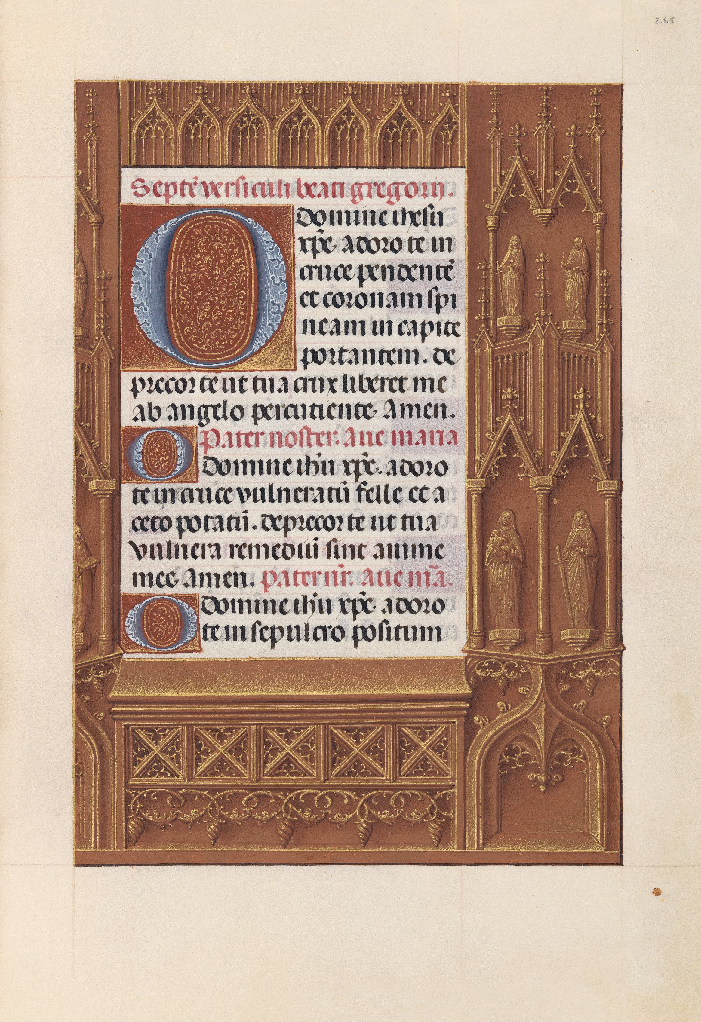 Hours of Queen Isabella the Catholic, Queen of Spain: Fol. 265r