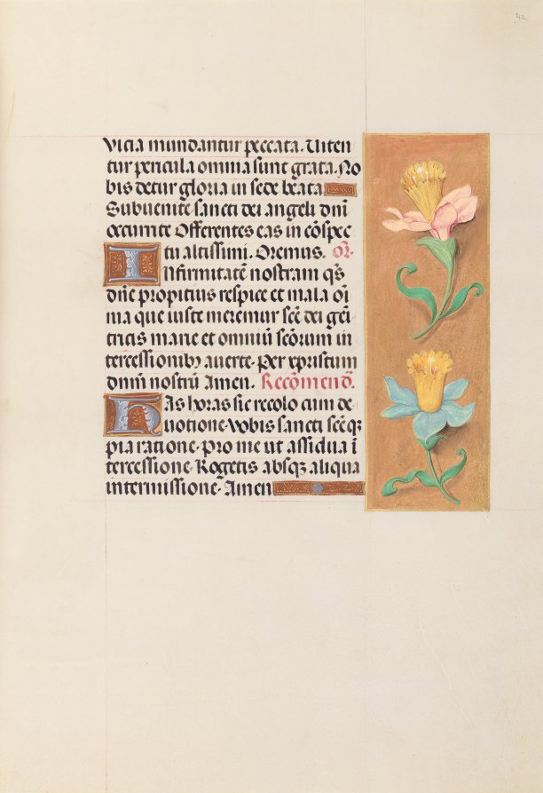 Hours of Queen Isabella the Catholic, Queen of Spain:  Fol. 42r