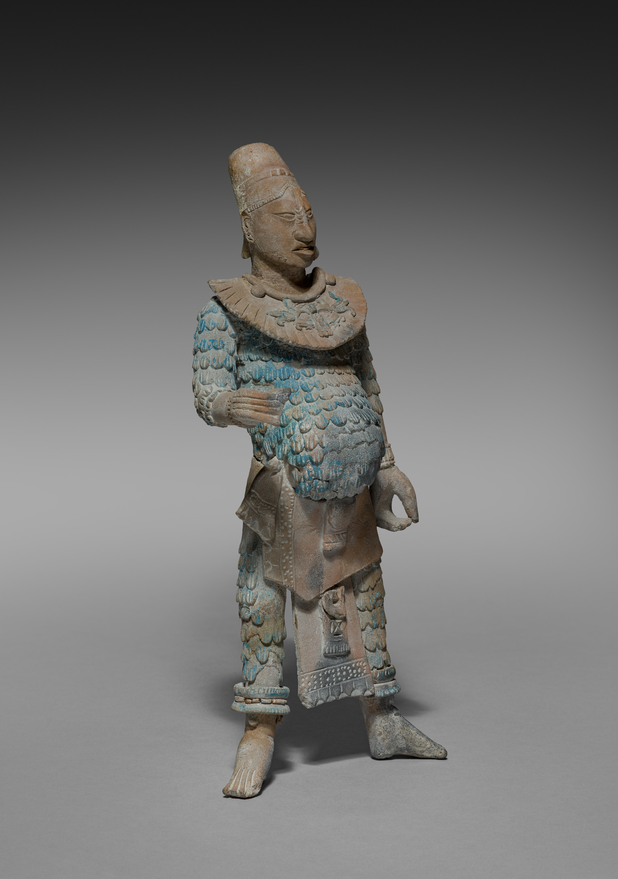 Warrior Figurine with Removable Headdress | Cleveland Museum of Art