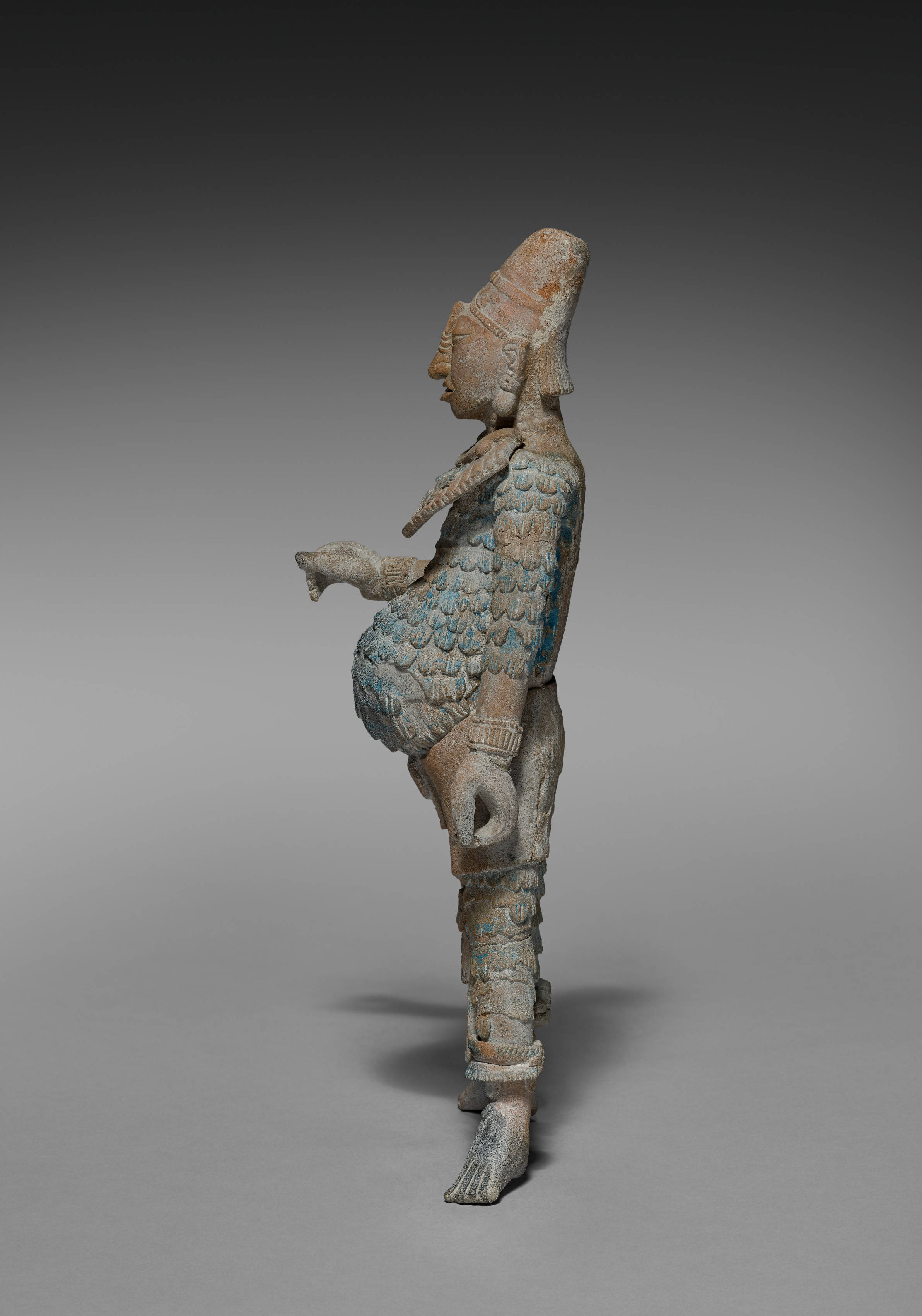 Warrior Figurine with Removable Headdress | Cleveland Museum of Art