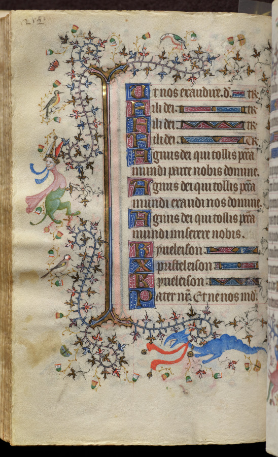 Hours of Charles the Noble, King of Navarre (1361-1425): fol. 126v, Text