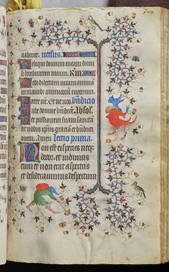 Hours of Charles the Noble, King of Navarre (1361-1425): fol. 155r, Text