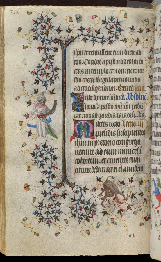 Hours of Charles the Noble, King of Navarre (1361-1425): fol. 158v, Text