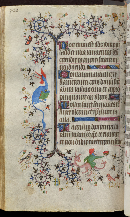 Hours of Charles the Noble, King of Navarre (1361-1425): fol. 164v, Text