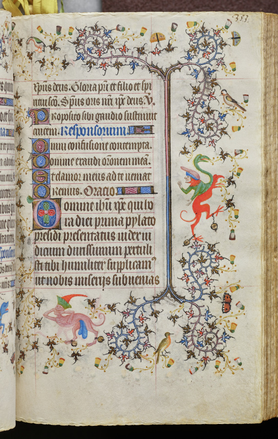 Hours of Charles the Noble, King of Navarre (1361-1425): fol. 172r, Text