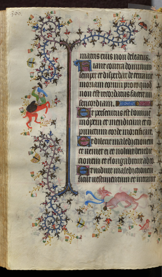 Hours of Charles the Noble, King of Navarre (1361-1425): fol. 175v, Text