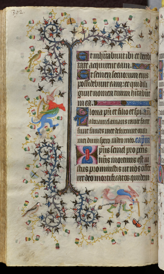 Hours of Charles the Noble, King of Navarre (1361-1425): fol. 190v, Text