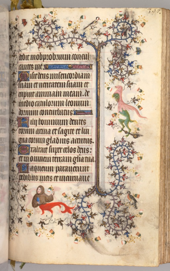 Hours of Charles the Noble, King of Navarre (1361-1425): fol. 193r, Text