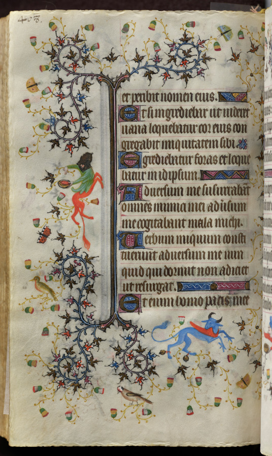 Hours of Charles the Noble, King of Navarre (1361-1425): fol. 198v, Text