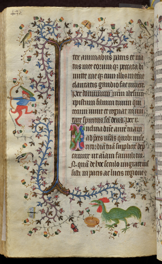 Hours of Charles the Noble, King of Navarre (1361-1425): fol. 209v, Text