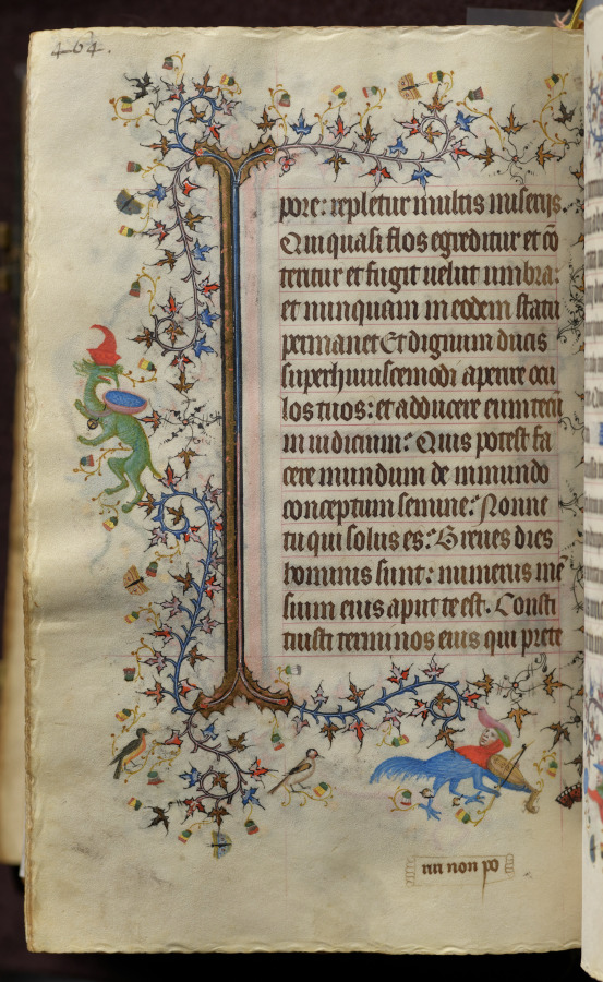 Hours of Charles the Noble, King of Navarre (1361-1425): fol. 226v, Text