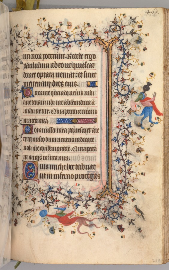 Hours of Charles the Noble, King of Navarre (1361-1425): fol. 227r, Text