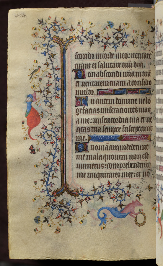 Hours of Charles the Noble, King of Navarre (1361-1425): fol. 231v, Text
