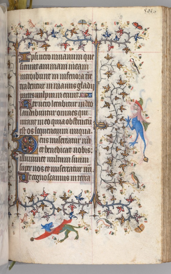 Hours of Charles the Noble, King of Navarre (1361-1425): fol. 245r, Text