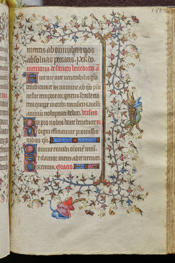 Hours of Charles the Noble, King of Navarre (1361-1425): fol. 287r, Text