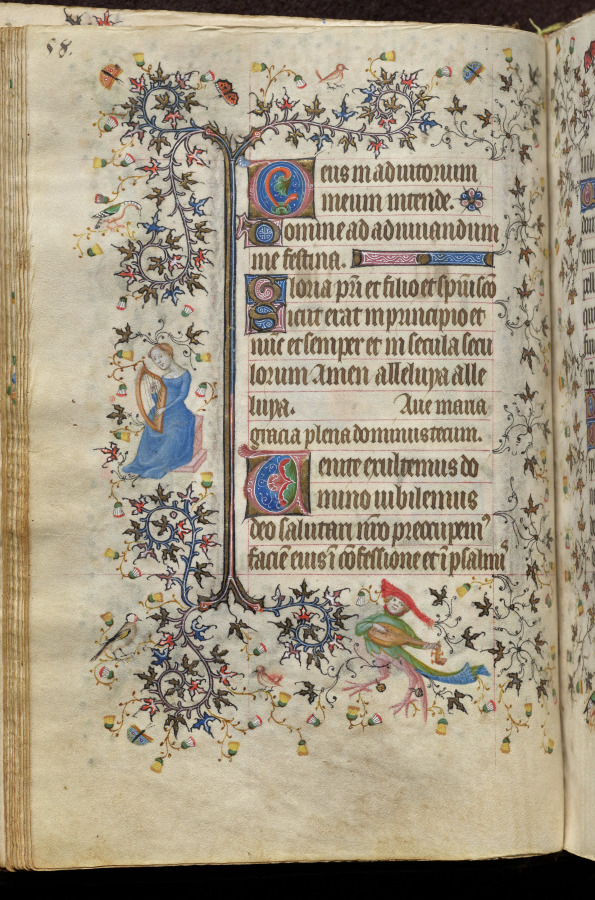 Hours of Charles the Noble, King of Navarre (1361-1425): fol. 29v, Text