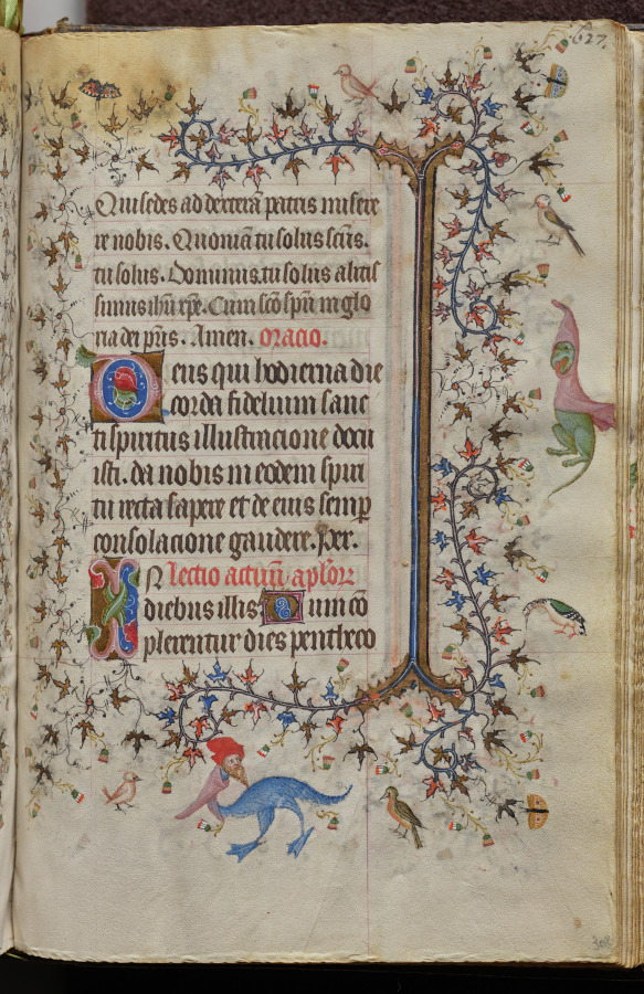 Hours of Charles the Noble, King of Navarre (1361-1425): fol. 308r, Text