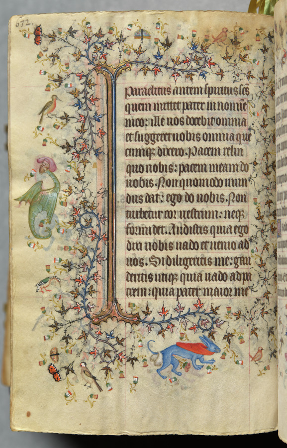 Hours of Charles the Noble, King of Navarre (1361-1425), fol. 310v, Text
