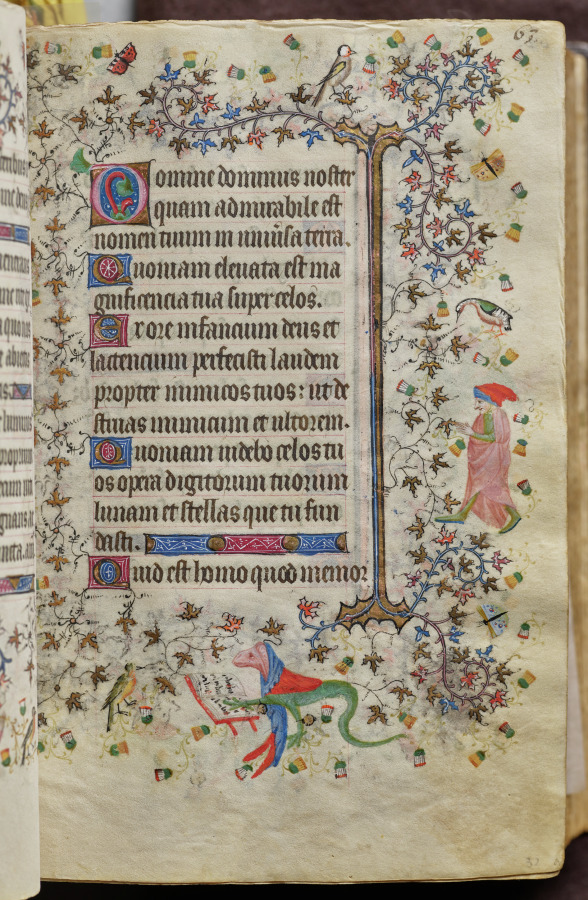 Hours of Charles the Noble, King of Navarre (1361-1425): fol. 32r, Text