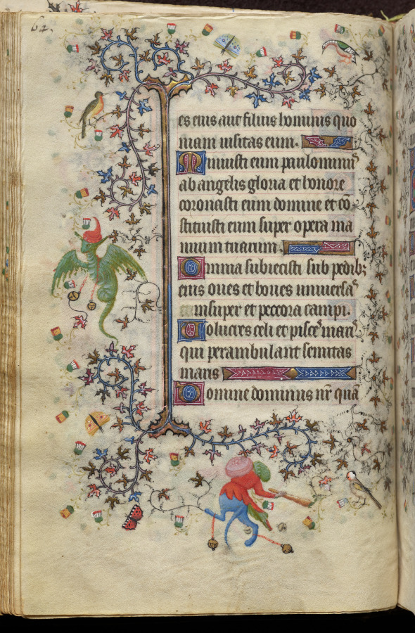 Hours of Charles the Noble, King of Navarre (1361-1425): fol. 32v, Text