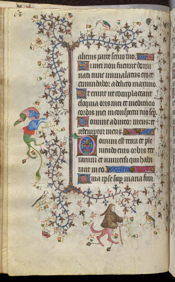 Hours of Charles the Noble, King of Navarre (1361-1425): fol. 34v, Text
