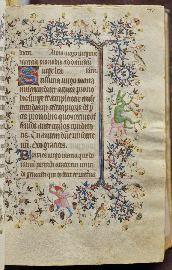 Hours of Charles the Noble, King of Navarre (1361-1425): fol. 36r, Text