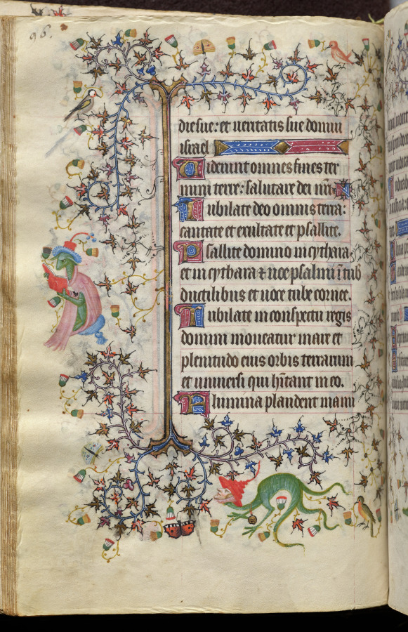 Hours of Charles the Noble, King of Navarre (1361-1425): fol. 48v, Text