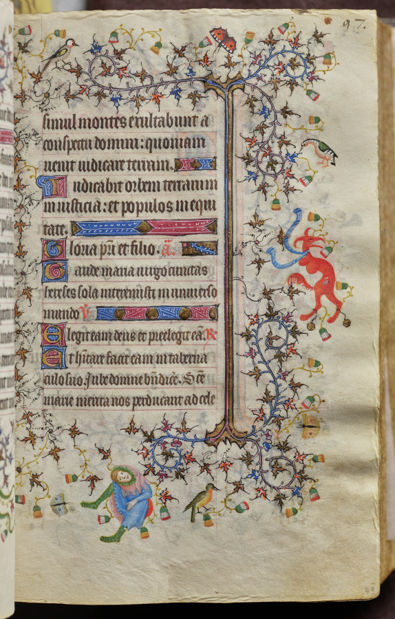 Hours of Charles the Noble, King of Navarre (1361-1425): fol. 49r, Text