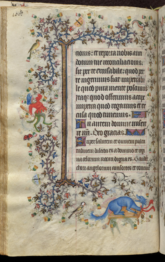 Hours of Charles the Noble, King of Navarre (1361-1425): fol. 50v, Text