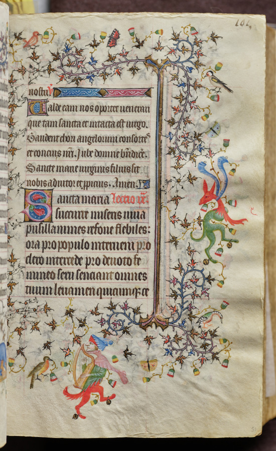 Hours of Charles the Noble, King of Navarre (1361-1425): fol. 51r, Text