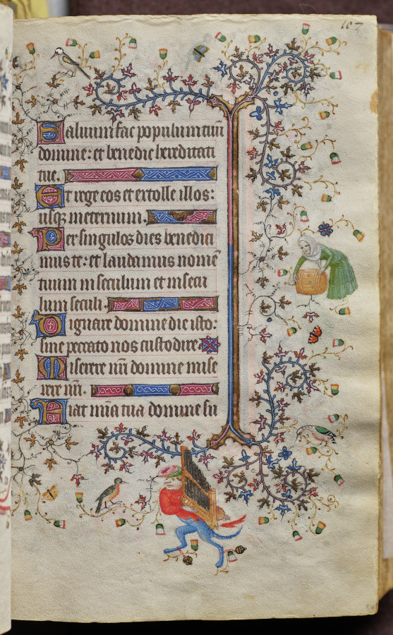 Hours of Charles the Noble, King of Navarre (1361-1425): fol. 54r, Text