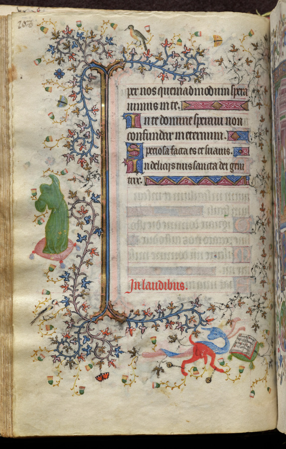 Hours of Charles the Noble, King of Navarre (1361-1425): fol. 54v, Text