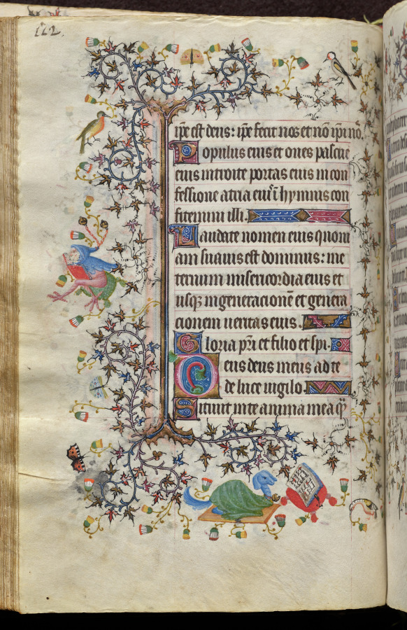 Hours of Charles the Noble, King of Navarre (1361-1425): fol. 56v, Text