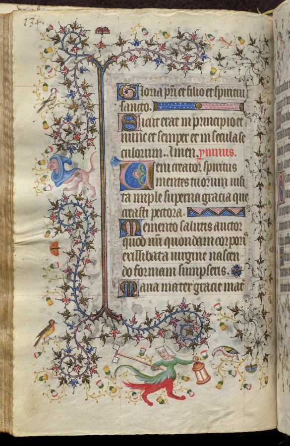 Hours of Charles the Noble, King of Navarre (1361-1425): fol. 67v Text