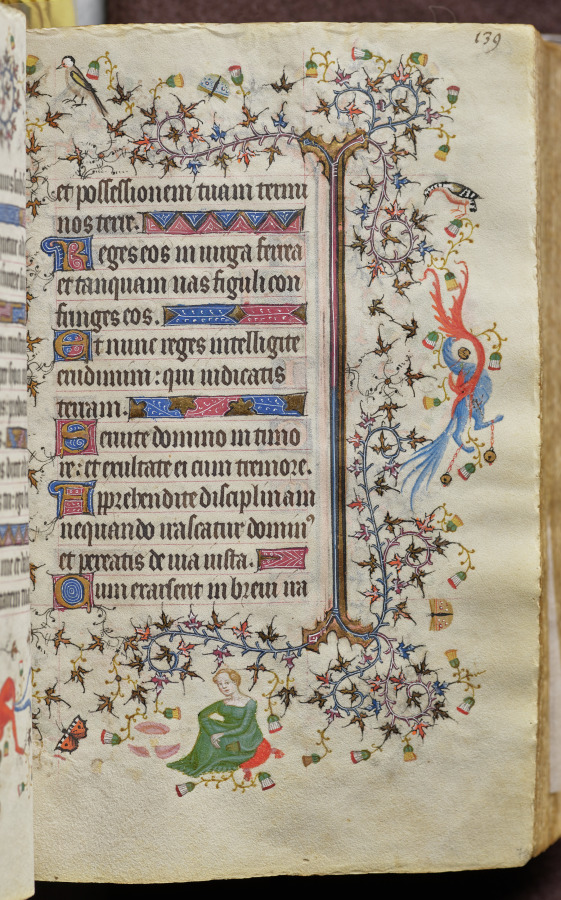 Hours of Charles the Noble, King of Navarre (1361-1425): fol. 70r, Text