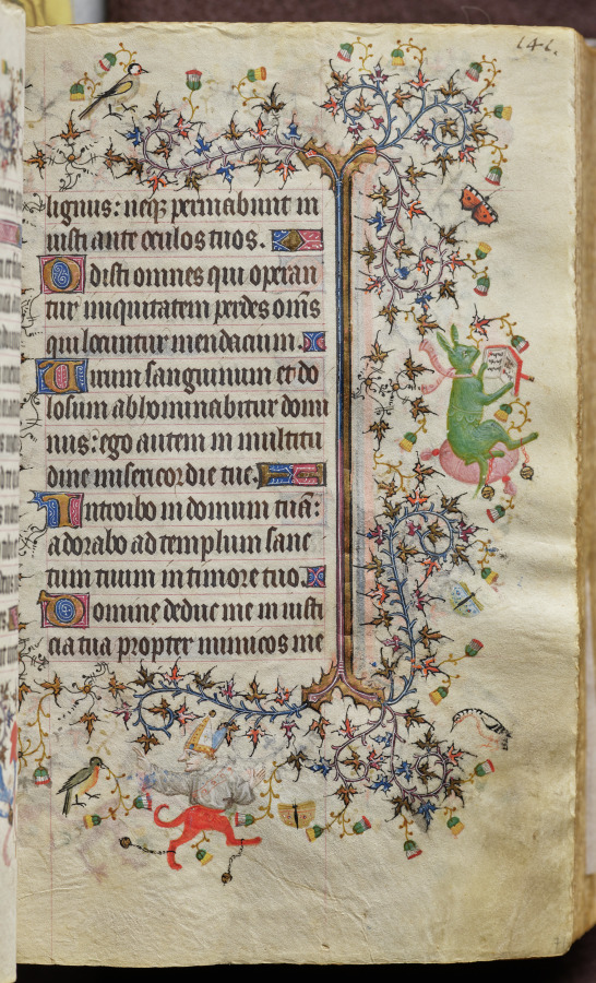 Hours of Charles the Noble, King of Navarre (1361-1425): fol. 71r, Text