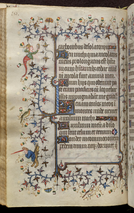 Hours of Charles the Noble, King of Navarre (1361-1425): fol. 75v, Text