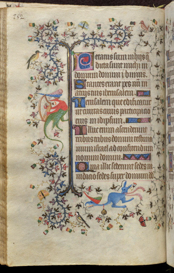 Hours of Charles the Noble, King of Navarre (1361-1425): fol. 76v, Text
