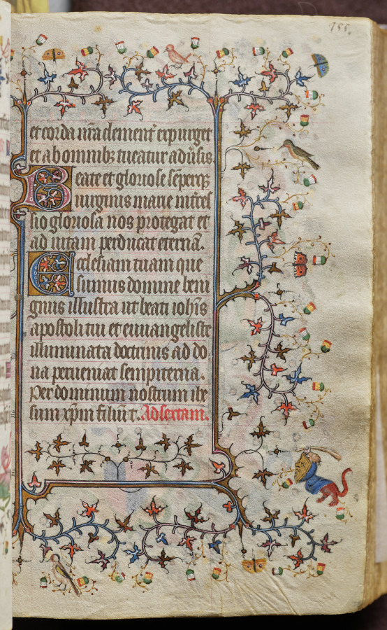 Hours of Charles the Noble, King of Navarre (1361-1425): fol. 78r, Text