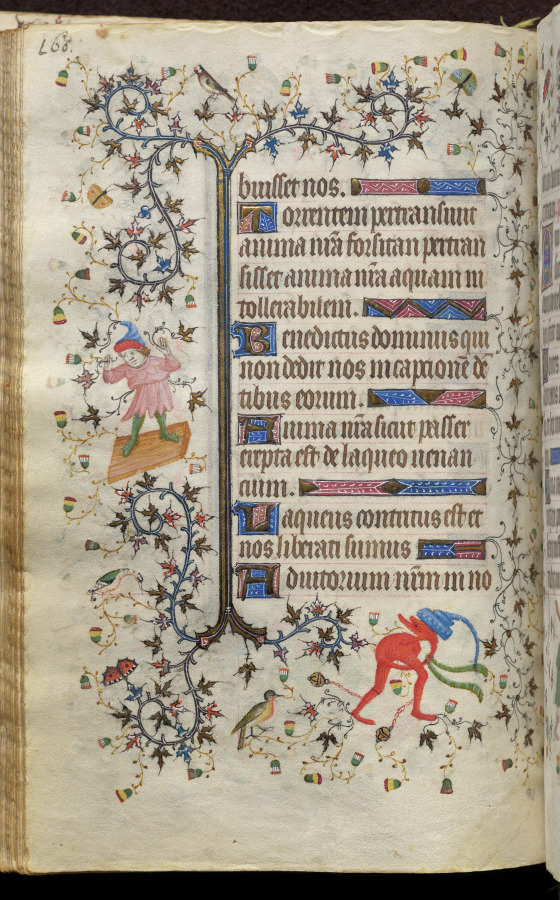 Hours of Charles the Noble, King of Navarre (1361-1425): fol. 80v, Text